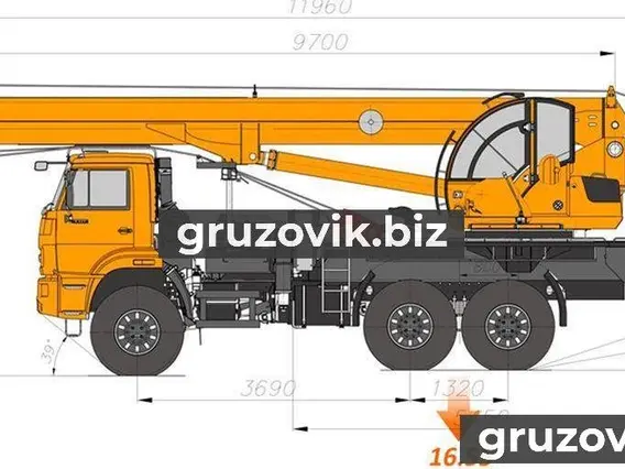 Автокран Клинцы КС-55713-5К-4 2018 года новый