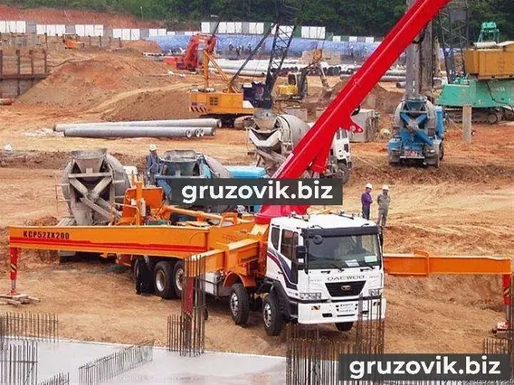 Бетононасос Daewoo KCP 52ZX200 2007 года б/у