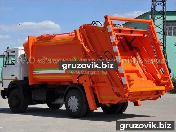 Мусоровоз МАЗ 5337Х2-441-000 2018 года новый фото 2