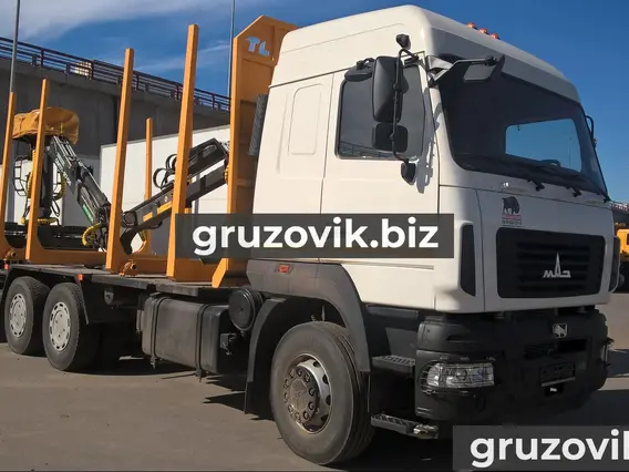 Сортиментовоз с КМУ МАЗ 6312C9-529-012 2018 года новый фото 2