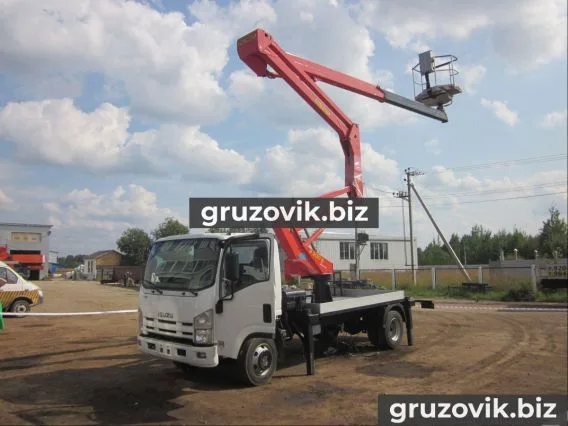 Автовышка Isuzu NPR75 2018 года новый