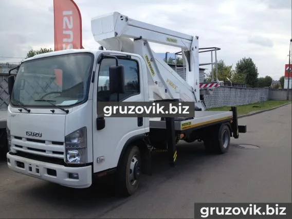 Автовышка Isuzu NPR75 2018 года новый фото 5