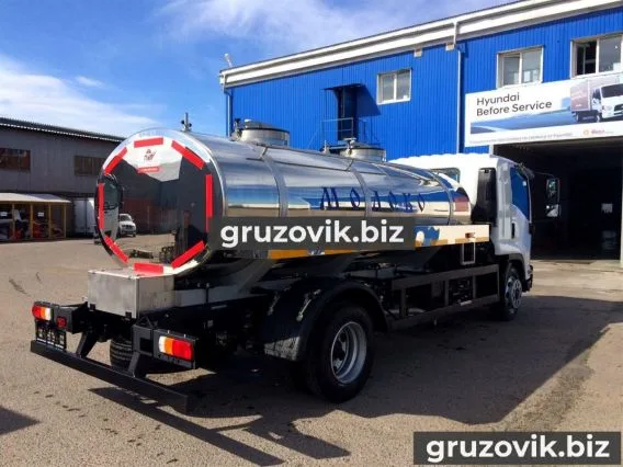 Пищевая автоцистерна АЦПТ Isuzu FSR90 2018 года новый фото 4