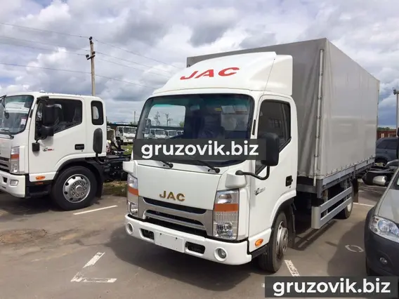 Тентованный грузовик JAC N56 2018 года новый фото 2