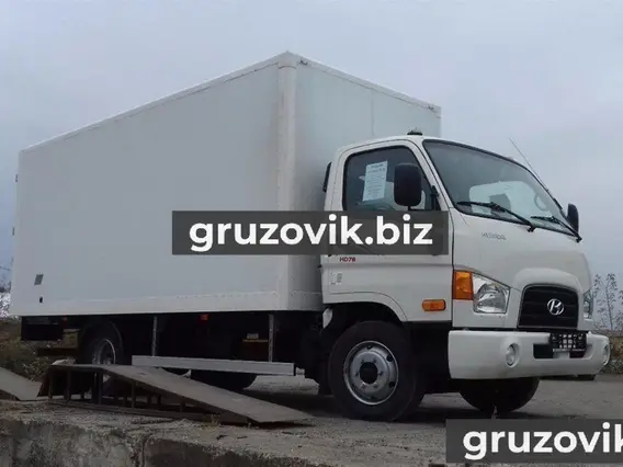 Изотермический фургон Hyundai HD 78 2017 года новый фото 6