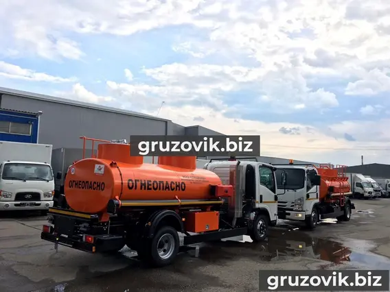 Автотопливозаправщик Isuzu NPR75LH 504 2018 года новый фото 4