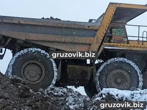 Карьерный самосвал БЕЛАЗ 7555В 2019 года б/у фото 2