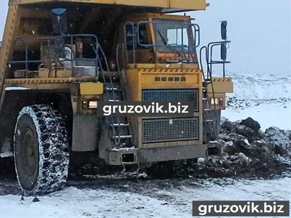 Карьерный самосвал БЕЛАЗ 7555В 2019 года б/у фото 3