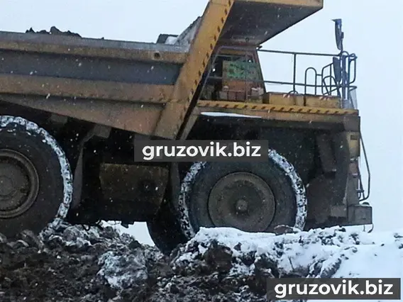 Карьерный самосвал БЕЛАЗ 7555В 2019 года б/у фото 4
