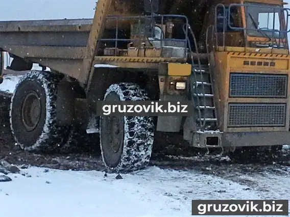 Карьерный самосвал БЕЛАЗ 7555В 2019 года б/у фото 5