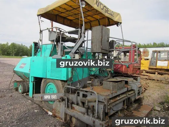 Асфальтоукладчик Vogele Super 1502 1997 года б/у фото 4