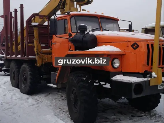Лесовоз с КМУ Урал 3255-0020-61М 2009 года новый фото 2