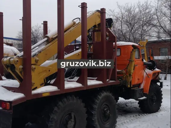Лесовоз с КМУ Урал 3255-0020-61М 2009 года новый фото 3
