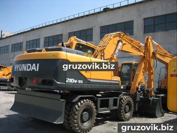 Экскаватор Hyundai R210W-9S 2018 года новый фото 4