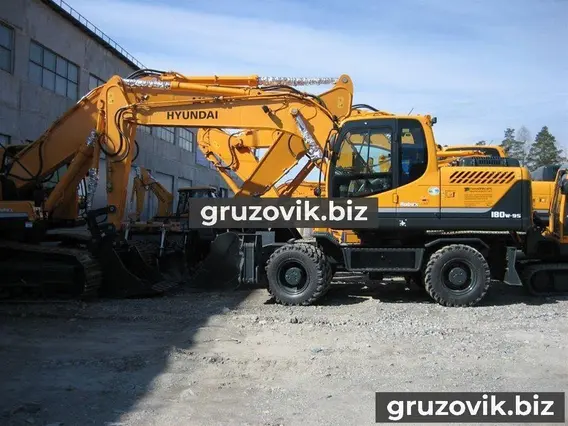 Экскаватор Hyundai R180W-9S 2017 года новый фото 5