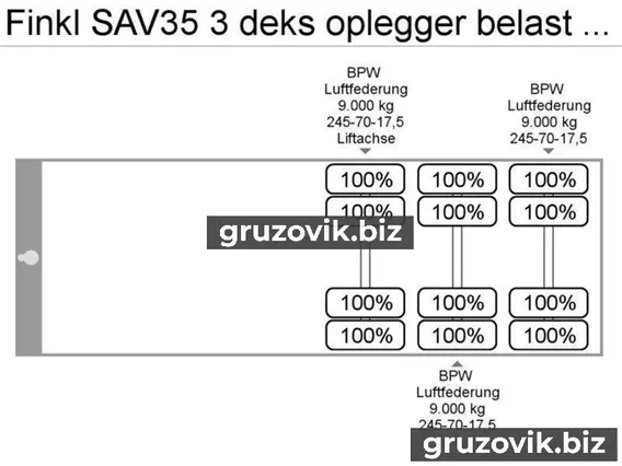 Скотовоз Fliegl ASS372-26I 2006 года б/у