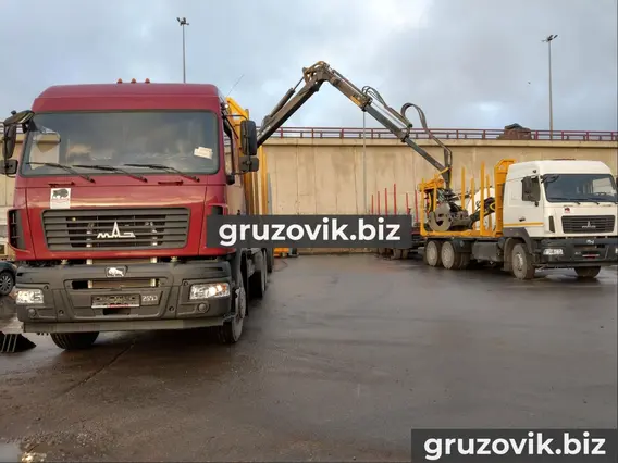 Сортиментовоз с КМУ МАЗ 6312С9-8525-012 2018 года новый