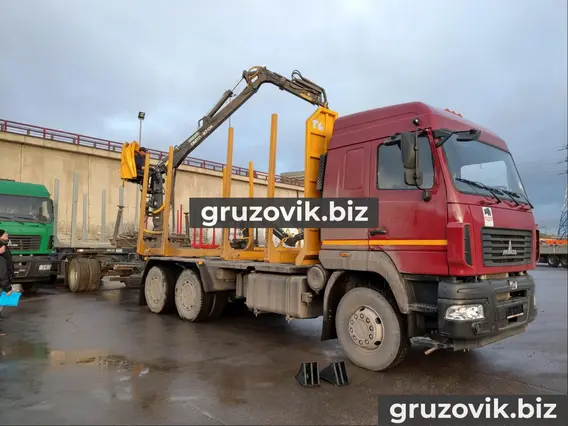 Сортиментовоз с КМУ МАЗ 6312С9-8525-012 2018 года новый фото 2