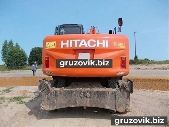 Экскаватор Hitachi ZX170W-3 2008 года б/у фото 4