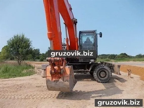 Экскаватор Hitachi ZX170W-3 2008 года б/у фото 5