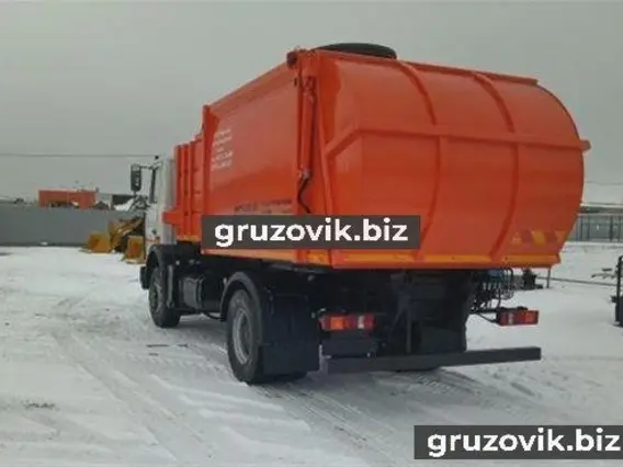 Мусоровоз МАЗ 5337Х2-441-000 2018 года новый фото 2