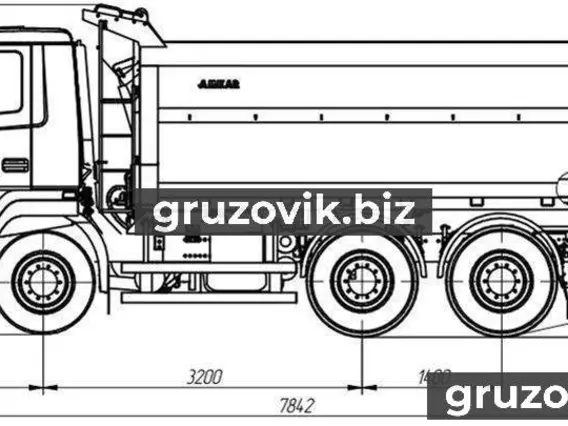 Самосвал МАЗ 6501В5-441-000 2018 года новый фото 2