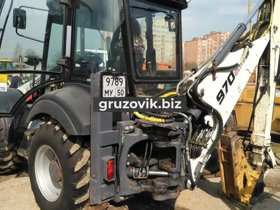 Экскаватор-погрузчик Terex 970 2012 года б/у фото 8