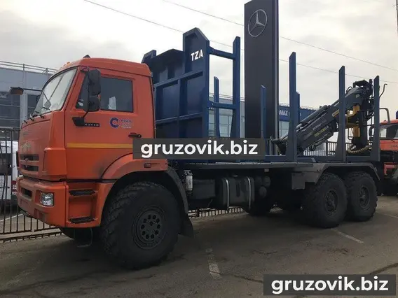 Лесовоз с КМУ Камаз 43118-3027-46 2018 года новый
