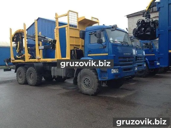 Лесовоз с КМУ Камаз 43118-3027-46 2018 года новый