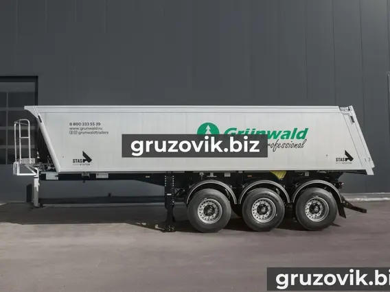 Самосвальный полуприцеп Grunwald Gr-TSt 27 2020 года новый фото 2