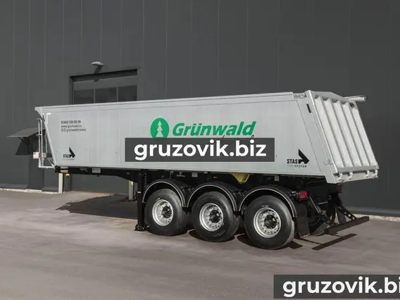 Самосвальный полуприцеп Grunwald Gr-TSt 27 2020 года новый фото 3