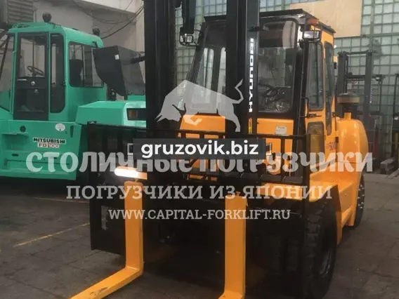 Вилочный погрузчик Hyundai 50-3 HDF 2003 года б/у фото 3