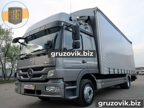 Тентованный грузовик Mercedes-Benz Atego 1229 L 2012 года б/у