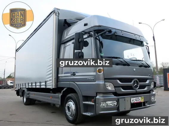 Тентованный грузовик Mercedes-Benz Atego 1229 L 2012 года б/у фото 7