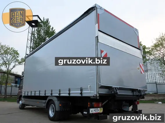 Тентованный грузовик Mercedes-Benz Atego 1229 L 2012 года б/у фото 8