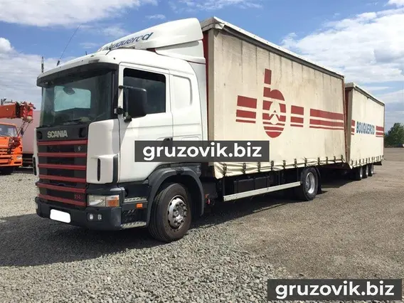 Автофургон Scania R114L 2001 года б/у