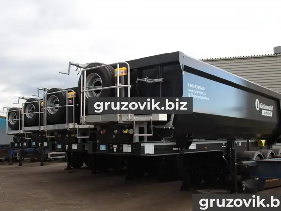 Самосвальный полуприцеп Grunwald Gr-TSt 31 2018 года новый фото 5