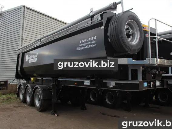 Самосвальный полуприцеп Grunwald Gr-TSt 31 2018 года новый фото 3