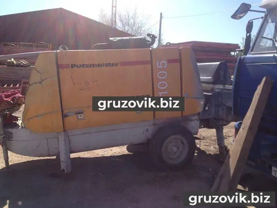 Прицепной бетононасос Putzmeister BSA 1005 D3B C 2008 года б/у