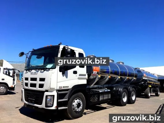 Пищевая автоцистерна АЦПТ Isuzu Giga 2018 года новый фото 2