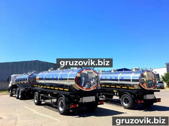 Пищевая автоцистерна АЦПТ Isuzu Giga 2018 года новый фото 3