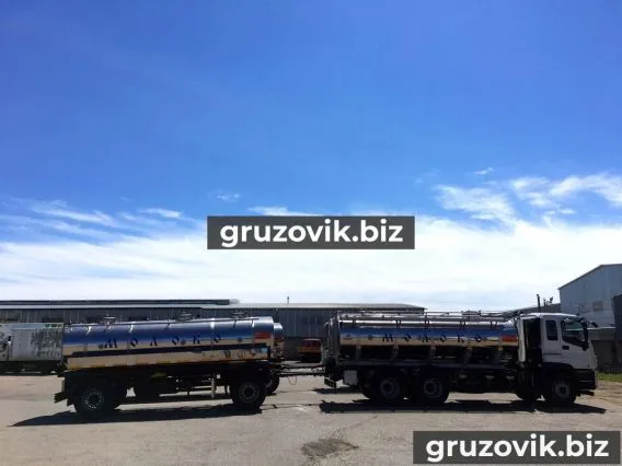 Пищевая автоцистерна АЦПТ Isuzu Giga 2018 года новый фото 5