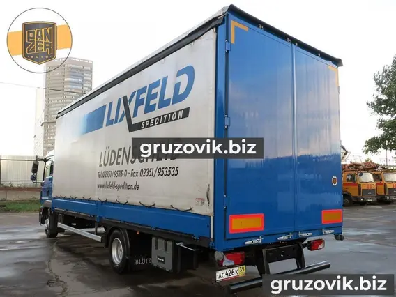 Тентованный грузовик MAN TGL 12.220 BL 2011 года б/у фото 2