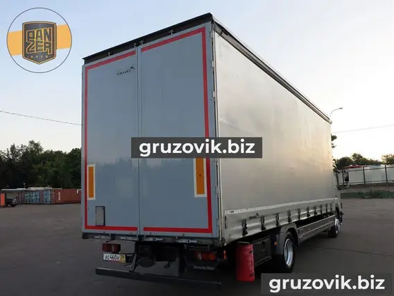 Тентованный грузовик Mercedes-Benz Atego 1229 L 2012 года б/у фото 10