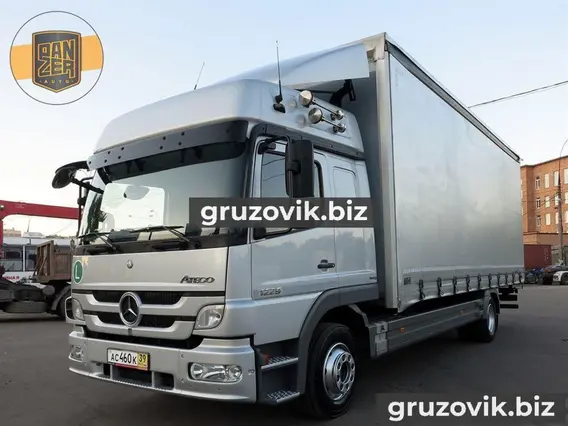 Тентованный грузовик Mercedes-Benz Atego 1229 L 2012 года б/у фото 9