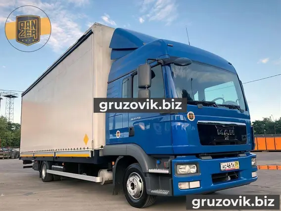 Тентованный грузовик MAN TGL 12.250 BL 2012 года б/у фото 9