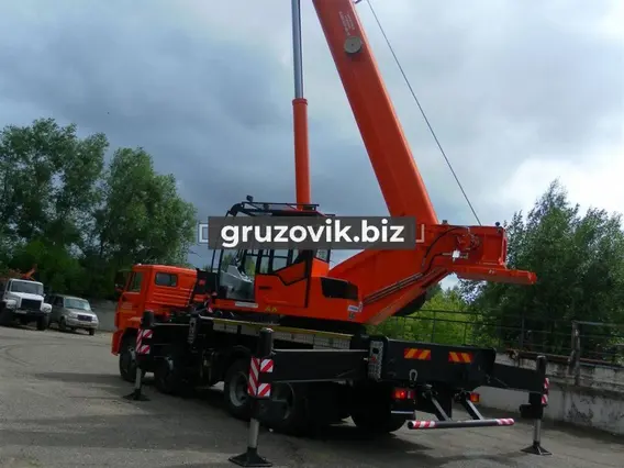 Автокран КАЗ Клинцы КС-65719-1К 2019 года б/у фото 4