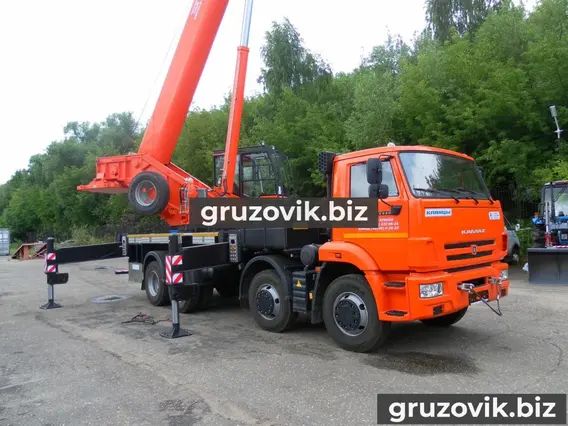 Автокран КАЗ Клинцы КС-65719-1К 2019 года б/у фото 5