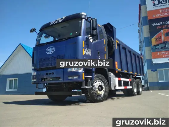 Самосвал FAW CA3250P66K2T1E4 2018 года б/у фото 4