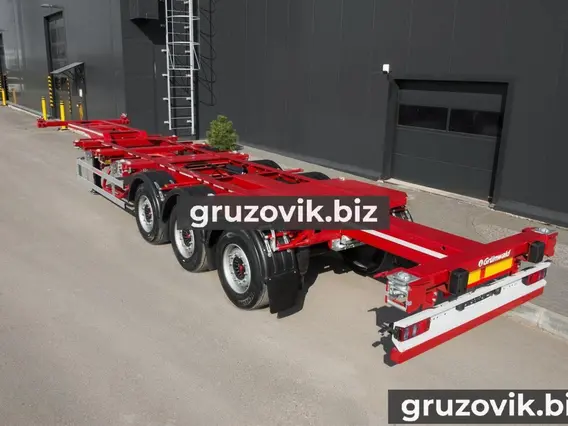 Полуприцеп-контейнеровоз Grunwald Gr-VCSt 2020 года новый фото 2